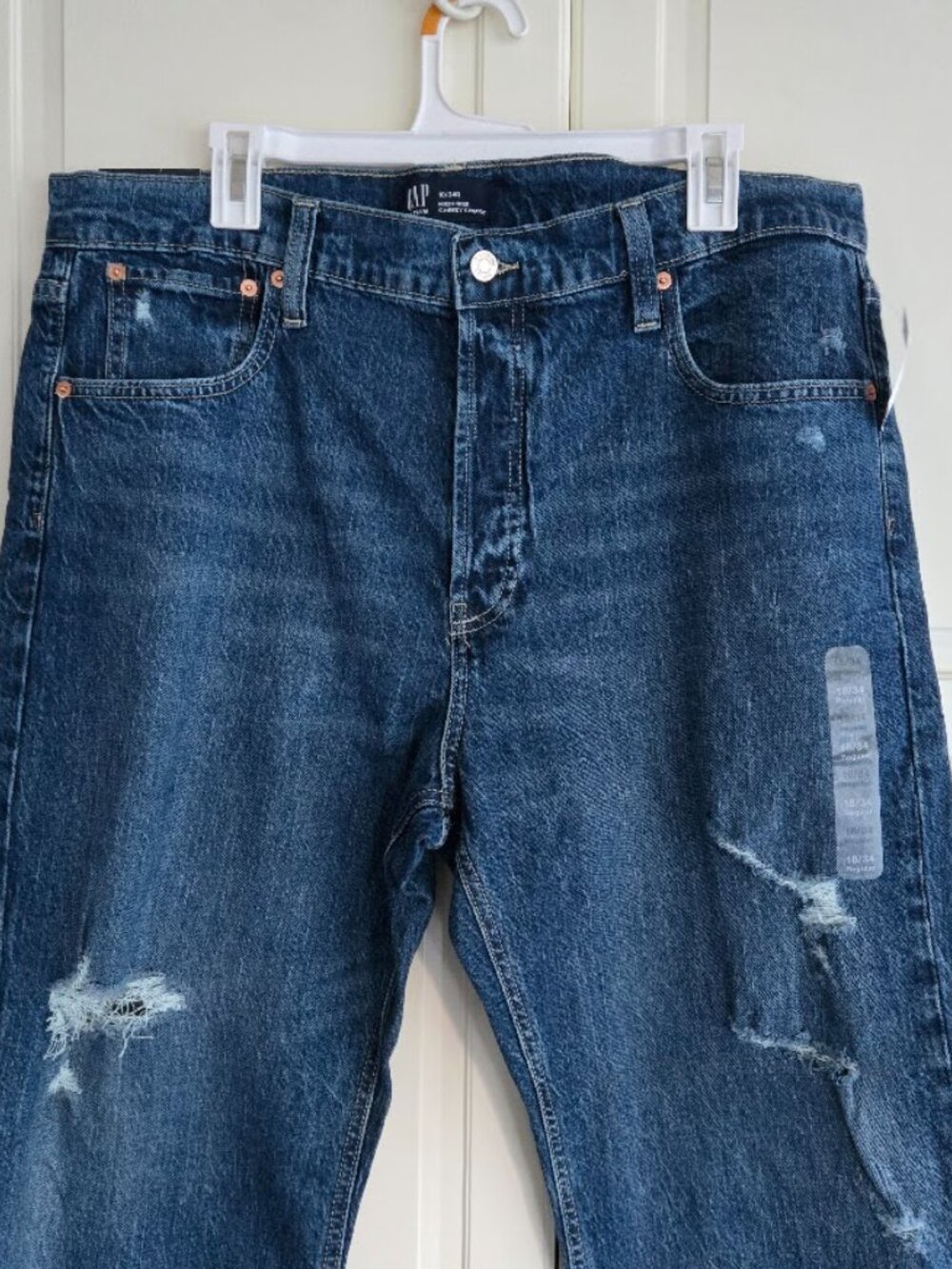 Gap High Rise Cheeky Straight Jeans - Womens 18/  34R - NEW - Picture 2 of 6